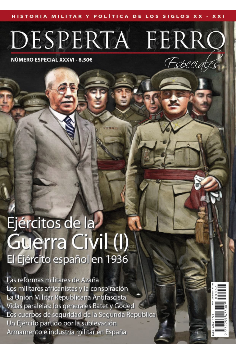 DF Especial Nº36: Ejércitos de la Guerra Civil (I) El Ejército español en 1936 (Desperta Ferro)