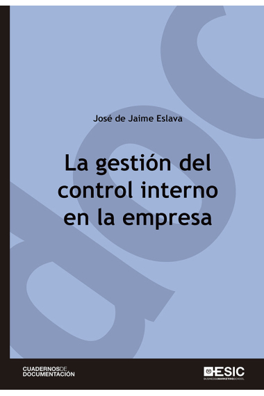 La gestión del control interno en la empresa