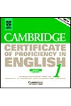 Cambridge certificate of proficiency in English 1 (CD)