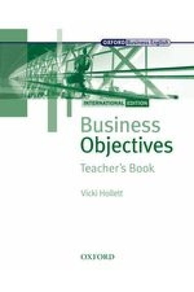 Business Objectives International edition (Oxf. Business English) Teacher's Book