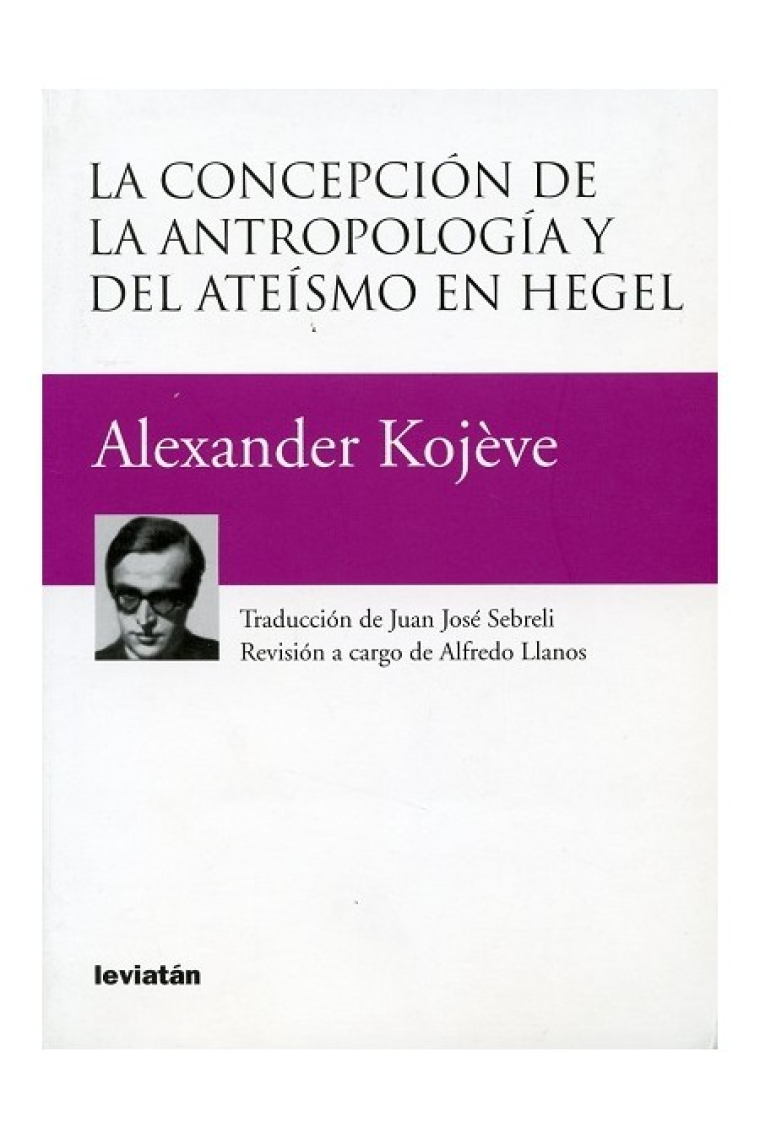 La concepción de la antropología y el ateísmo en Hegel