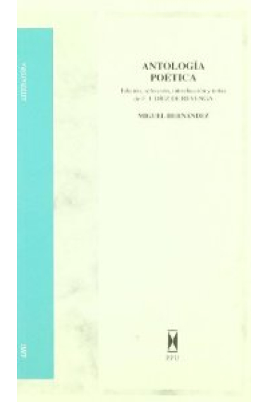 Antología poética de Miguel Hernández