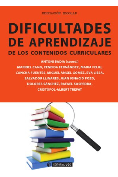 Dificultades de aprendizaje de los contenidos curriculares