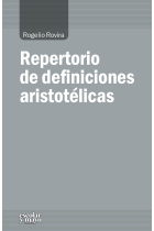 Repertorio de definiciones aristotélicas