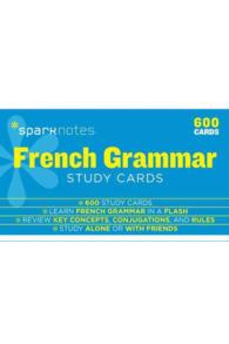 French Grammar-Sparknotes Study Cards