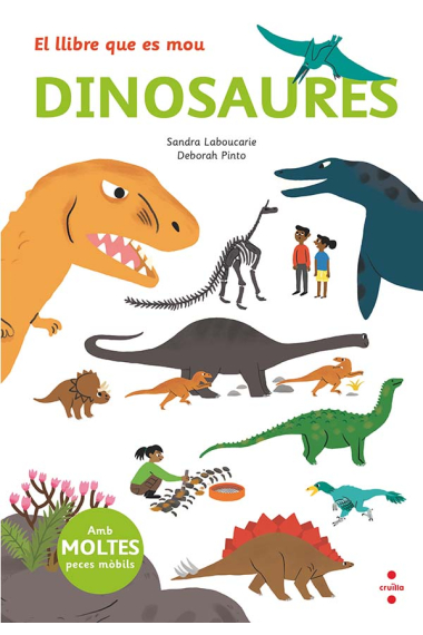 El llibre que es mou: dinosaures