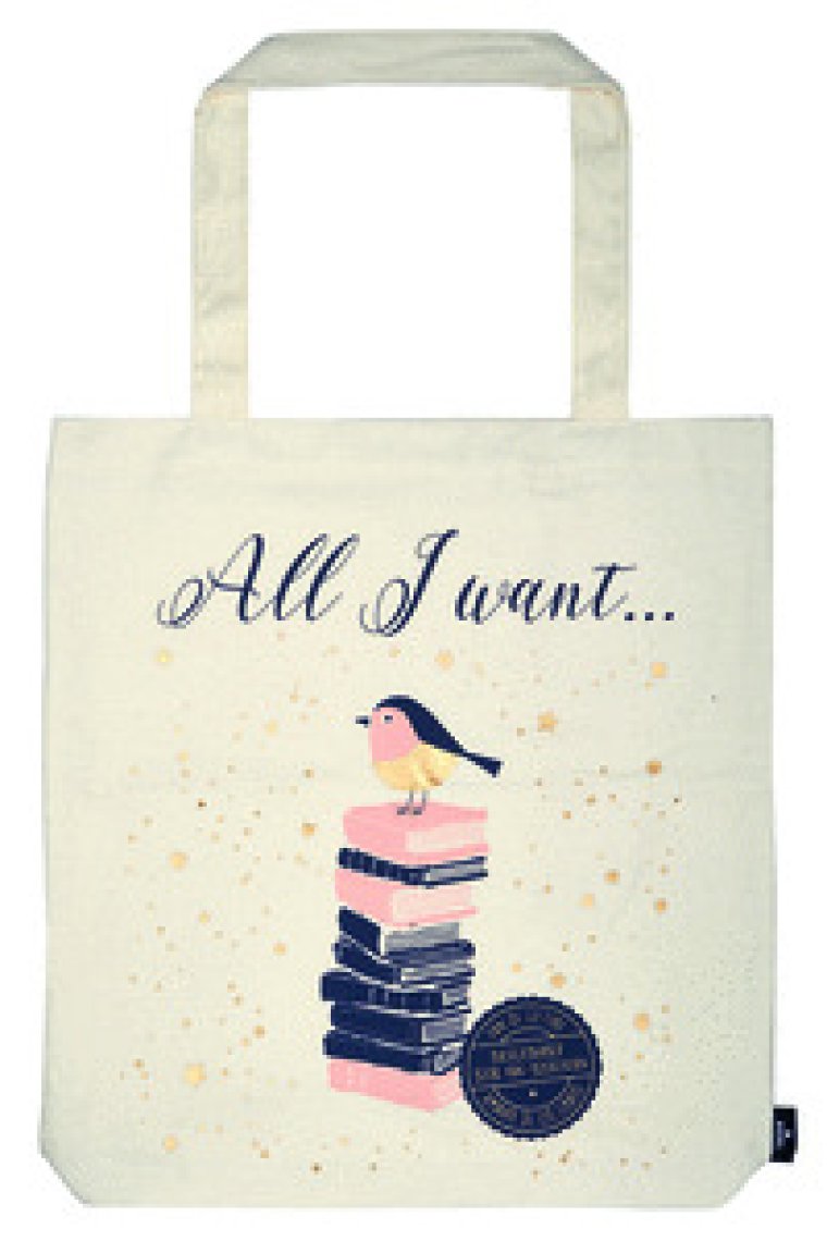 BOLSA DE TELA DE LA COMPRA ALL I WANT