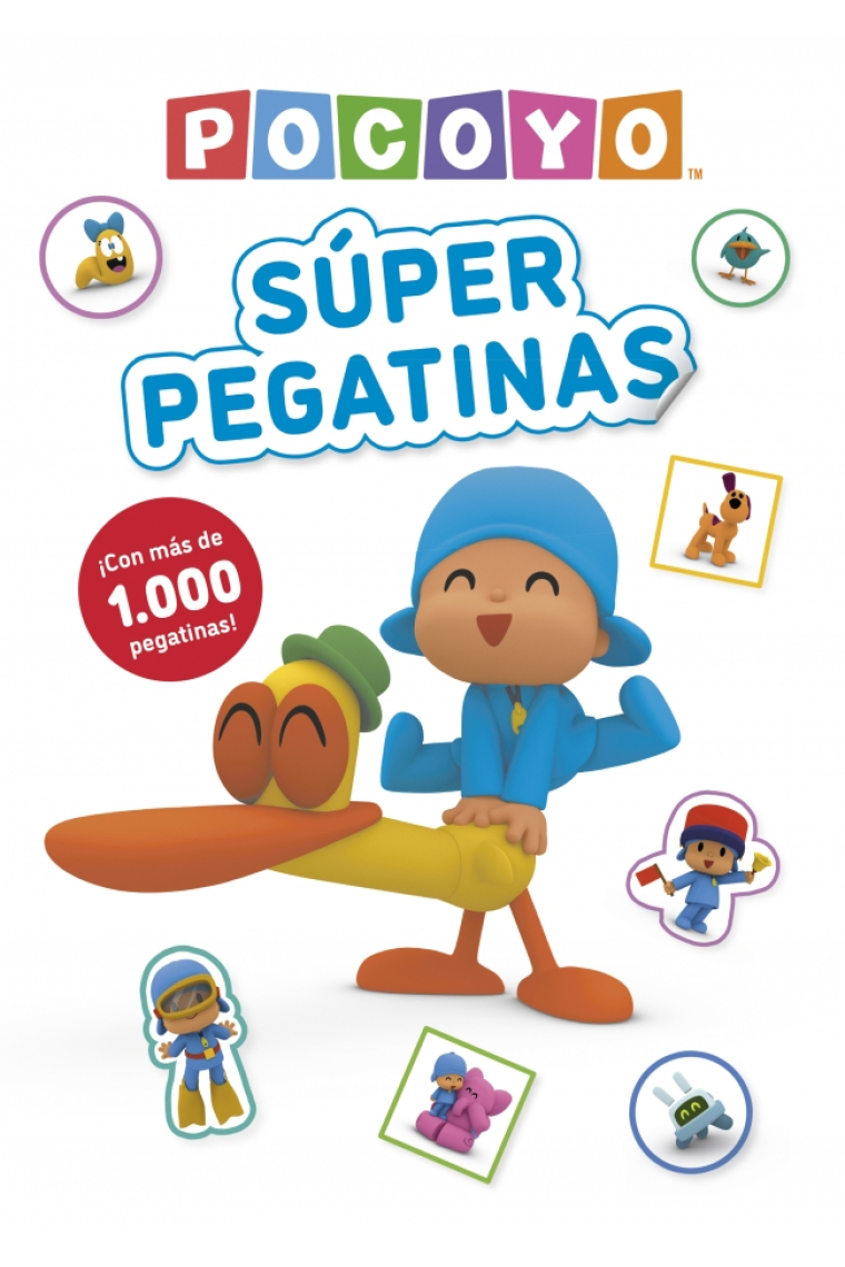 Pocoyó. Actividades - Súper pegatinas. ¡Con más de 1000 pegatinas!