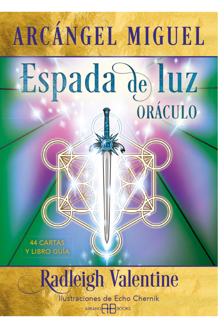 Arcángel Miguel. Espada de luz. Oráculo (44 cartas y libro guía)