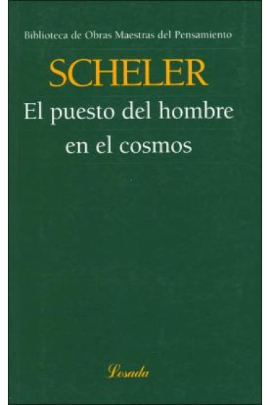 El puesto del hombre en el cosmos