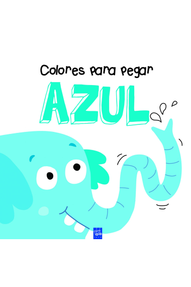 Colores para pegar. Azul