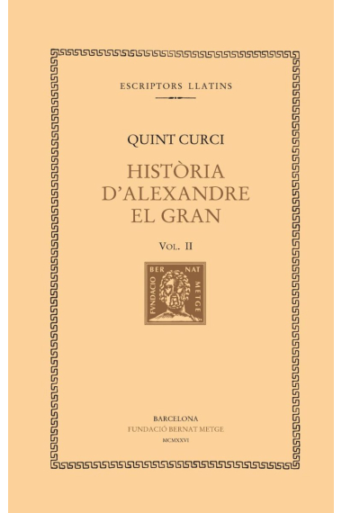 Història d’Alexandre el Gran, vol. II (llibres V-VII)