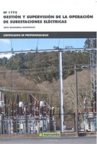 *UF 1775 Gestión y supervisión de la operación de subestaciones eléctricas