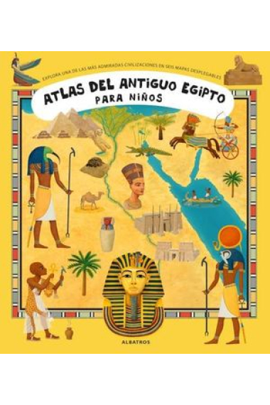 Atlas del Antiguo Egipto para niños (6 mapas desplegables)