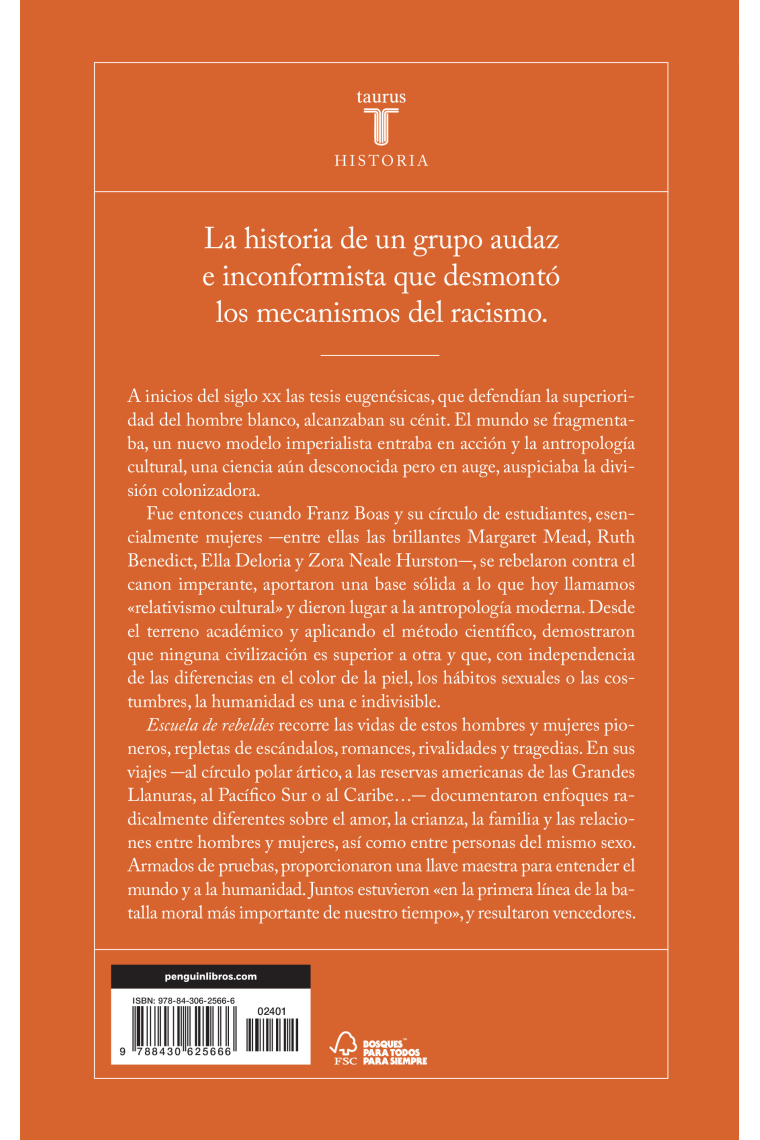 Escuela de rebeldes. Cómo un grupo de espíritus libres revolucionó las ideas de raza, sexo y género