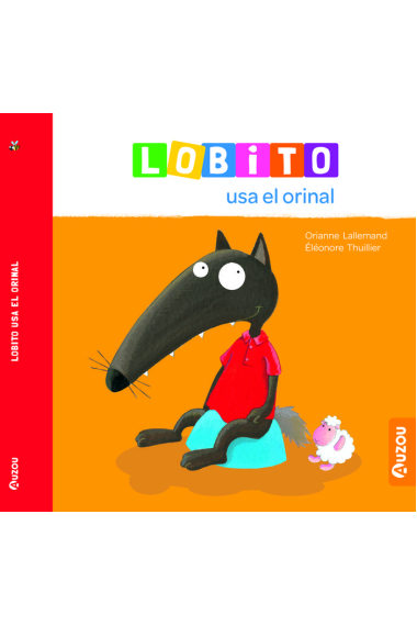 Lobito usa el orinal