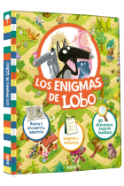 Los enigmas de Lobo. Busca y encuentra y laberinto. Enigmas y misterios. 30 diferencias y juego de h