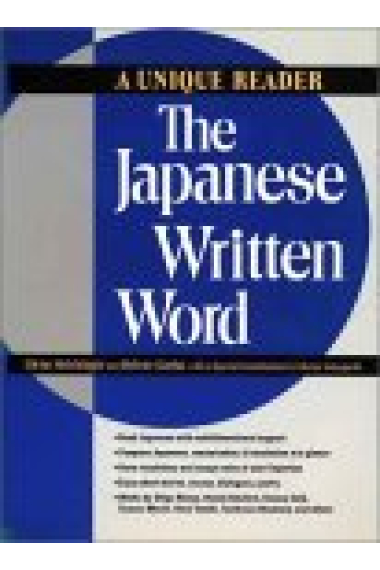 The japanise written word. A unique reader