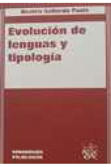 Evolución de lenguas y tipología