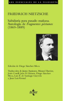 Sabiduría para pasado mañana (Selección deFragmentos póstumos, 1869-1889)