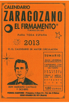 Calendario Zaragozano. El firmamento (Año 2013)