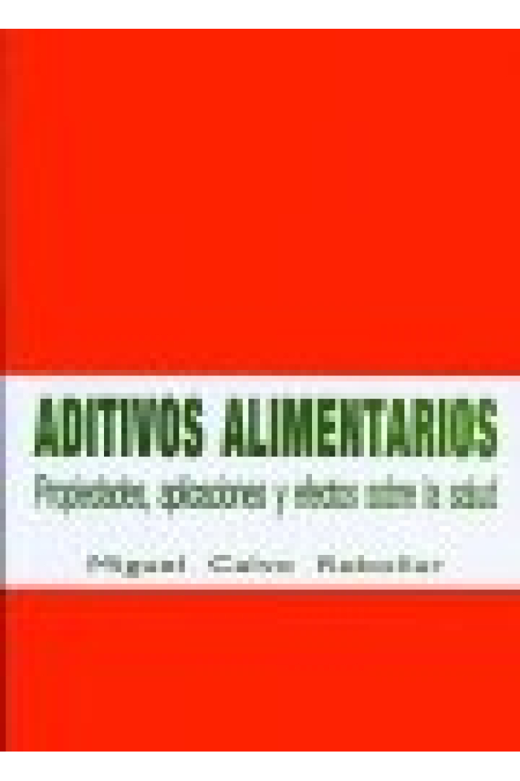 Aditivos alimentarios