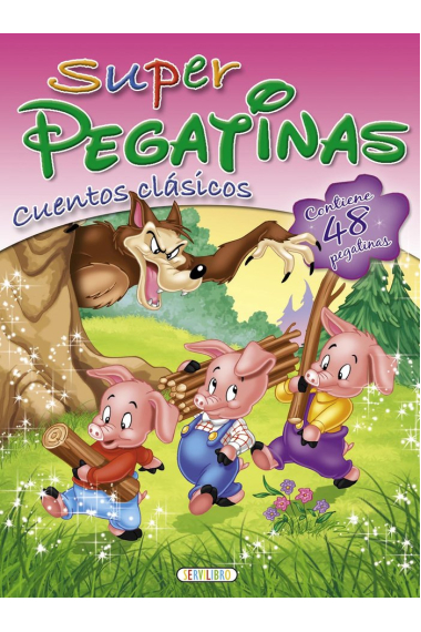 SUPER PEGATINAS 4 CUENTOS CLASICOS