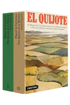 Don Quijote de la Mancha: texto original de Cervantes y traducción íntegra y fiel de Andrés Trapiello al castellano actual (Estuche)