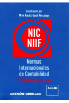 NIC-NIFF. Normas internacionales de contabilidad 2006