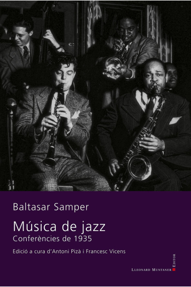 Música de jazz. Conferències de 1935