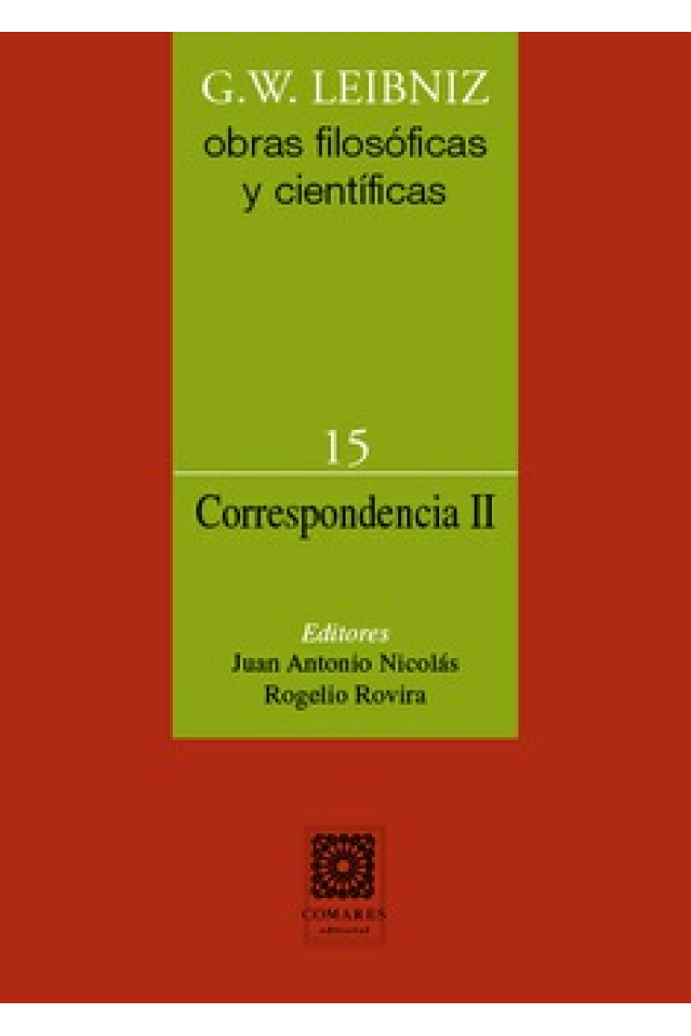 Correspondencia II (Volumen 15)