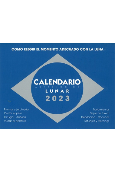 Calendario astrológico lunar 2023