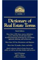 Dictionary of real estate terms