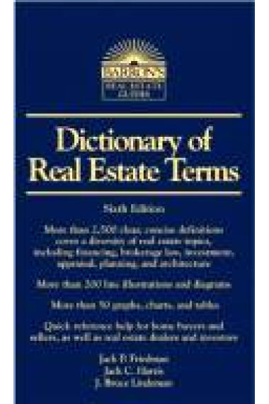 Dictionary of real estate terms