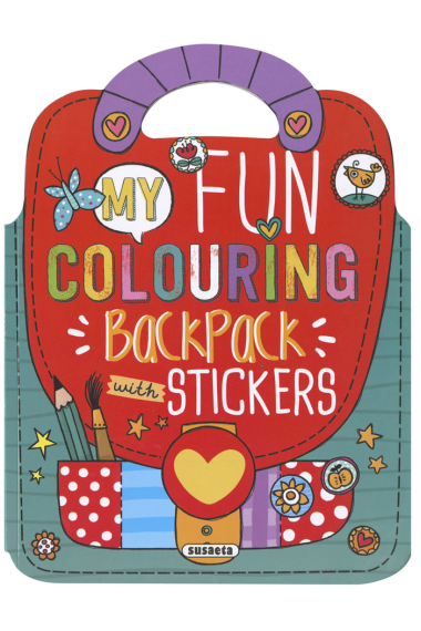 MY FUN COLOURING BACKPACK WITH STICKERS