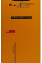 Filosofía de la cultura