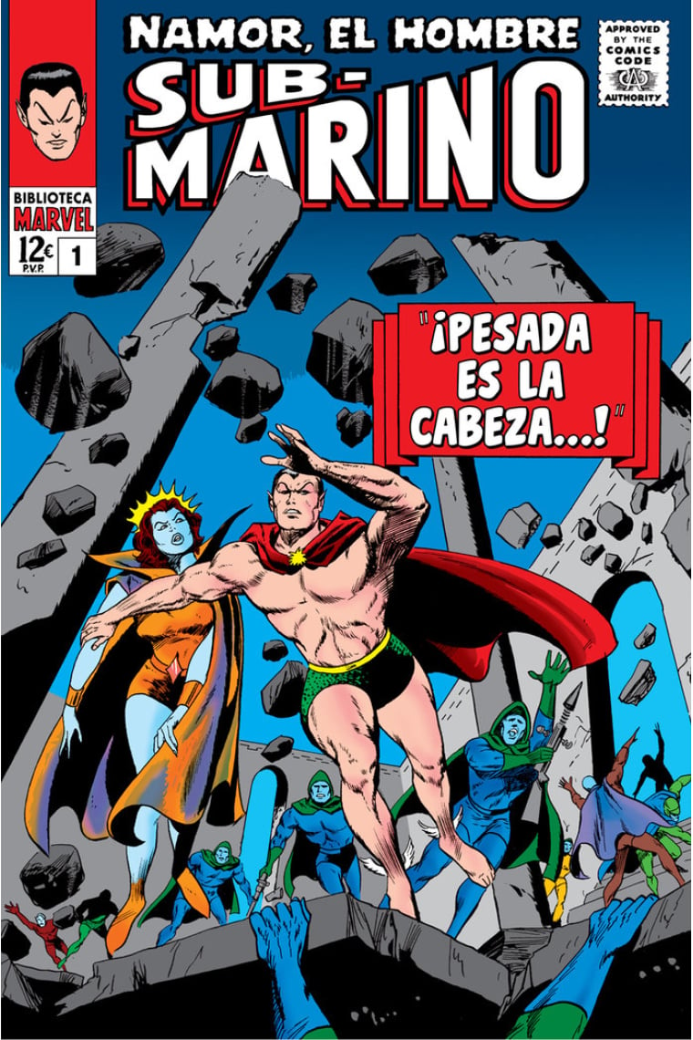 NAMOR EL HOMBRE SUBMARINO 1 1965 1966