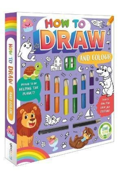 HOW TO DRAW AND COLOUR