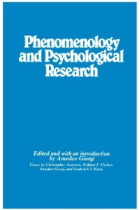 Phenomenology and Psychological Research