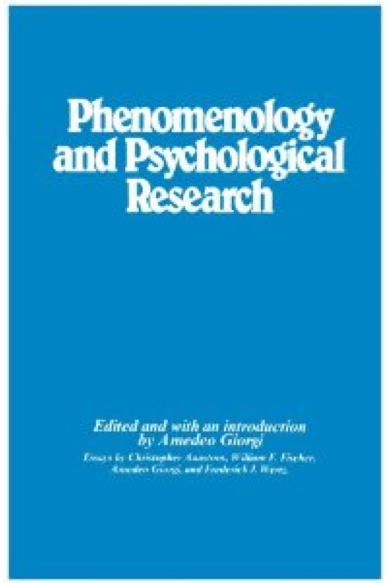 Phenomenology and Psychological Research