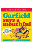 Garfield says a mouthful