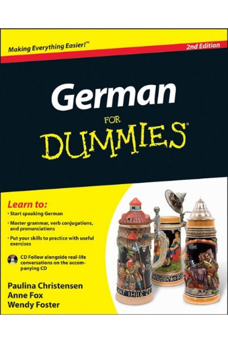 German For Dummies Bk & Cdrom