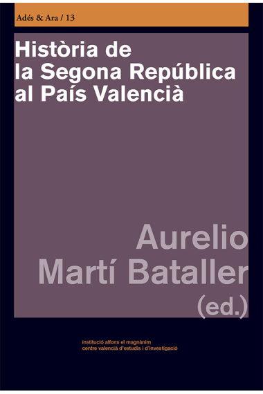 HISTORIA DE LA SEGONA REPUBLICA AL PAIS VALENCIA