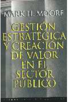 Gestión estratégica y cración de valor en el sector público