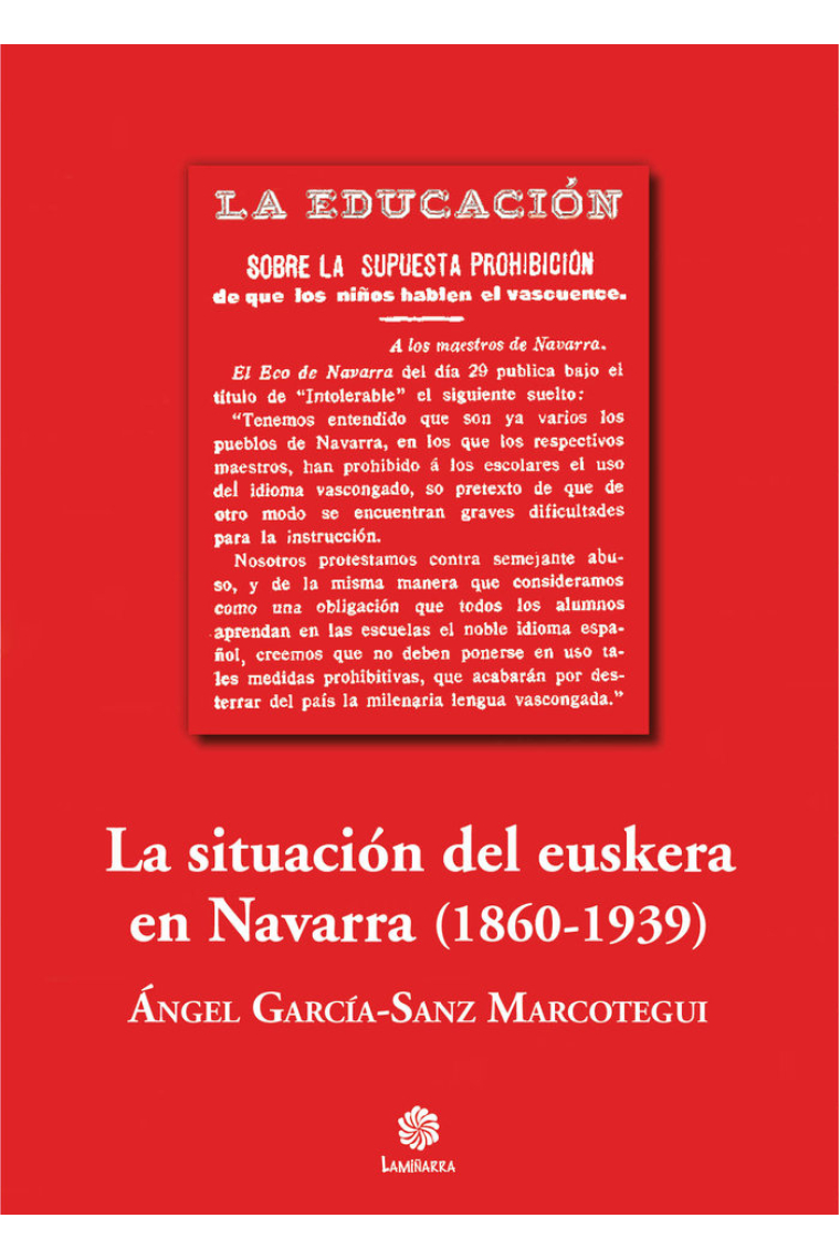 La situación del euskera en Navarra (1860-1939)