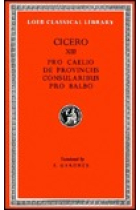 Pro caelio; De Provinccis; Consularibus; Pro balbo. (Ed. de R. Gardner)