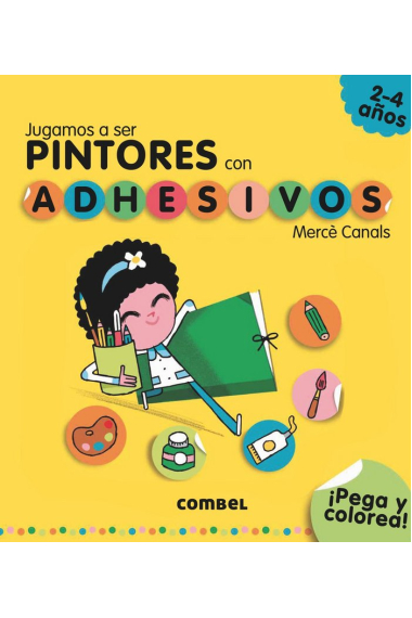 Jugamos a ser pintores con adhesivos