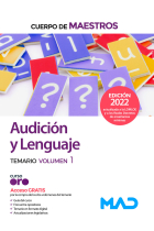 CUERPO MAESTROS AUDICION Y LENGUAJE TEMARIO VOLUMEN 1