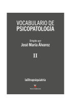 Vocabulario de psicopatología II