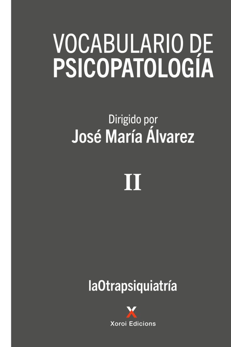 Vocabulario de psicopatología II